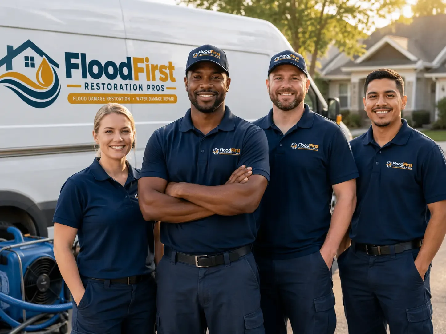 Flood Damage Restoration company in Bridgeport, OH
