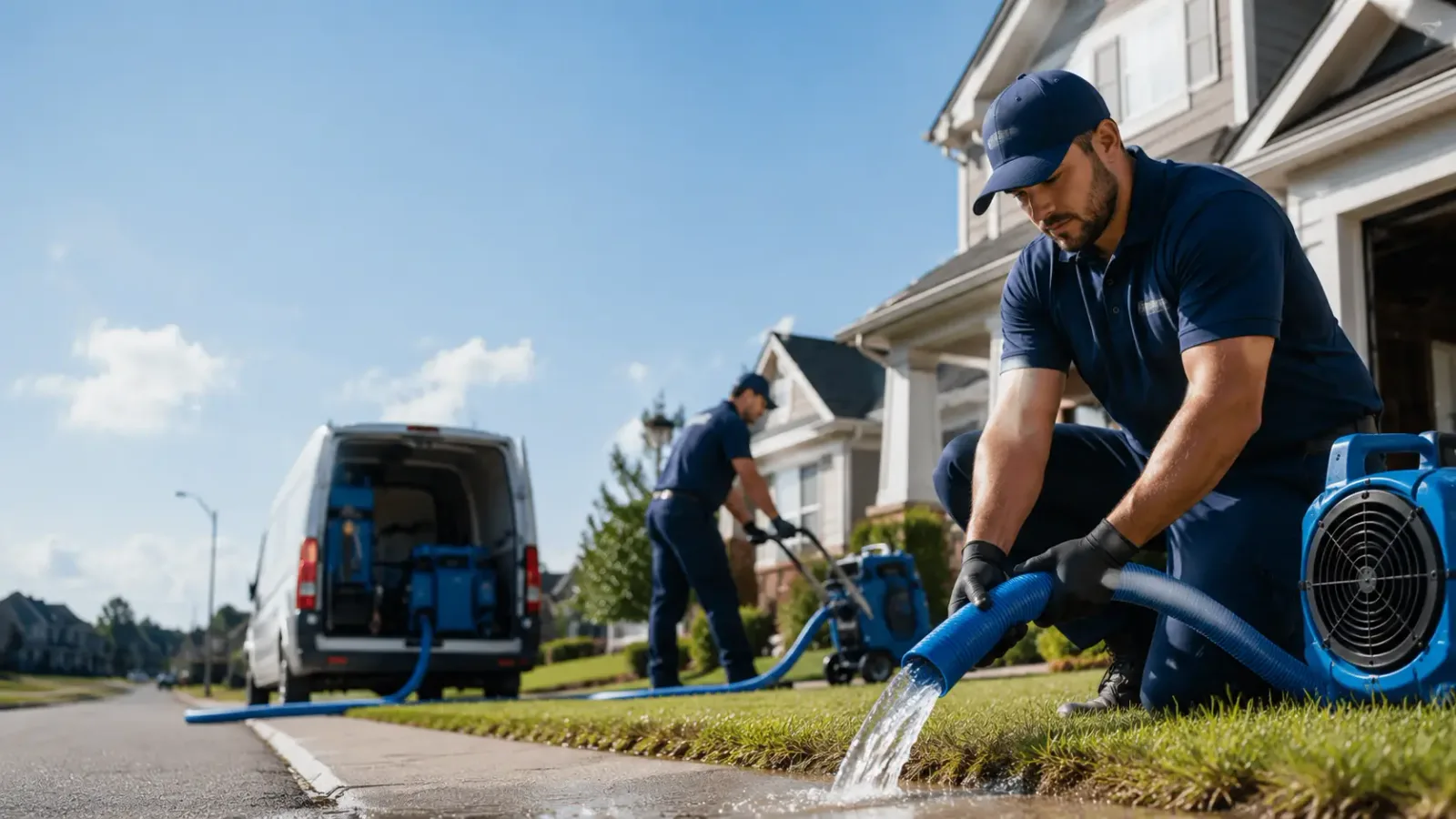Flood Damage Restoration in Bridgeport, OH